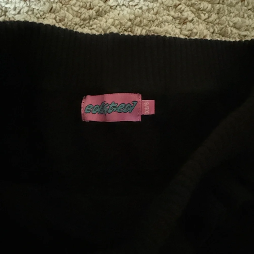 Black Ruffled Shorts - Picture 3 of 3